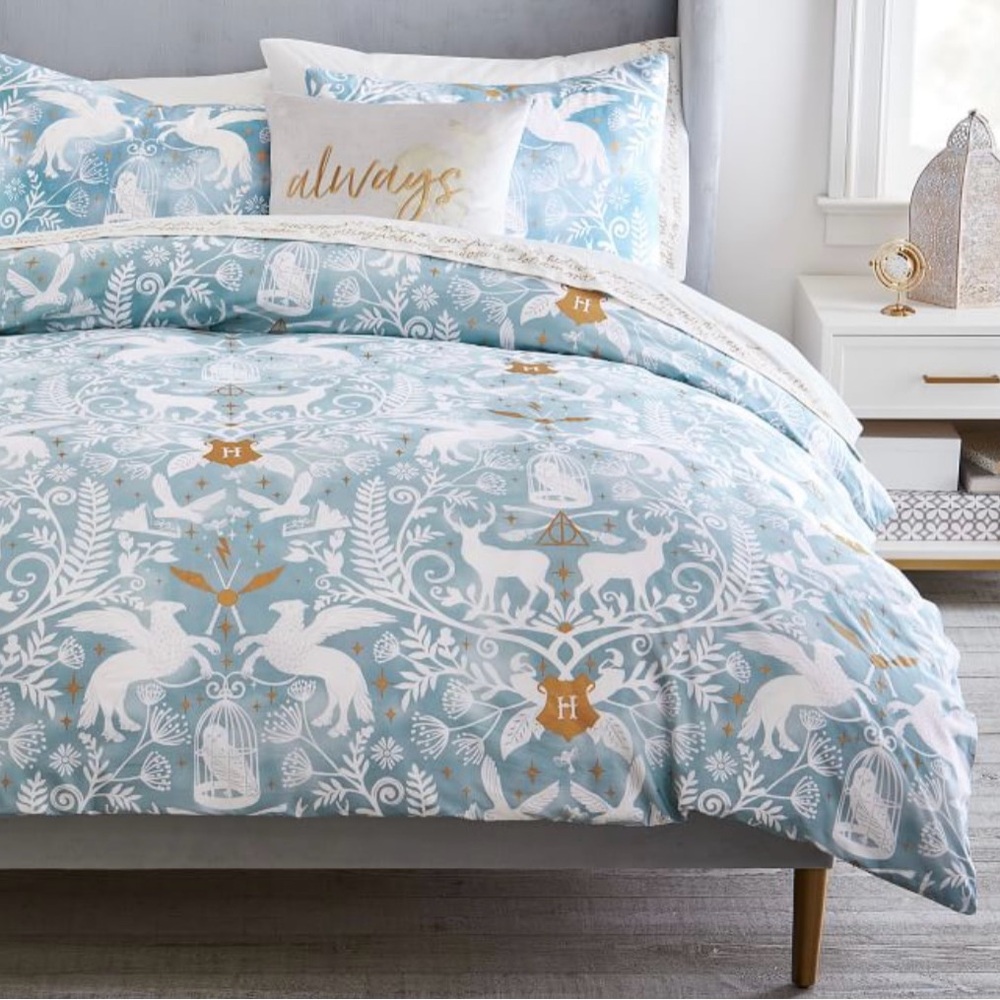 Harry Potter Magical Damask Duvet Twin/Twin XL